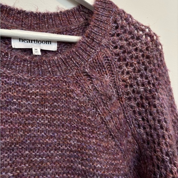 Heartloom Plum Knit Sweater - Picture 5 of 7